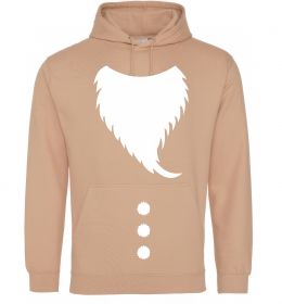 Женская толстовка (худи) Santa beard