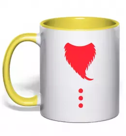 Чашка с цветной ручкой Чашка с цветной ручкой