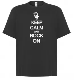 Футболка Оверсайз Keep Calm And Say Cheese Белый фото