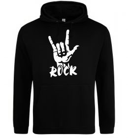 Женская толстовка (худи) ROCK знак