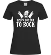 Женская футболка Never too old to rock Simpsons Homer Черный Женская футболка Never too old to rock Simpsons Homer Черный фото