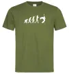 Чоловіча футболка Evolution Rock Оливковий Чоловіча футболка Evolution Rock Оливковий фото