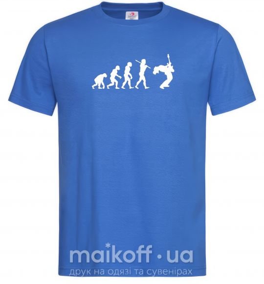 Мужская футболка Evolution Rock Ярко-синий фото