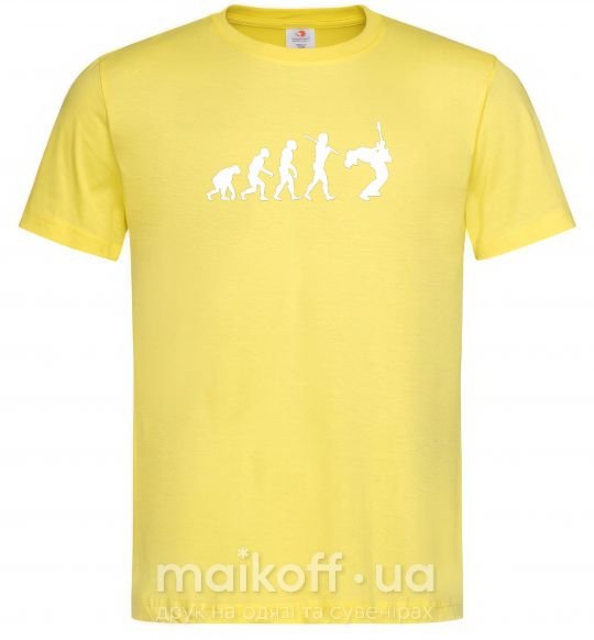 Чоловіча футболка Evolution Rock Лимонний фото