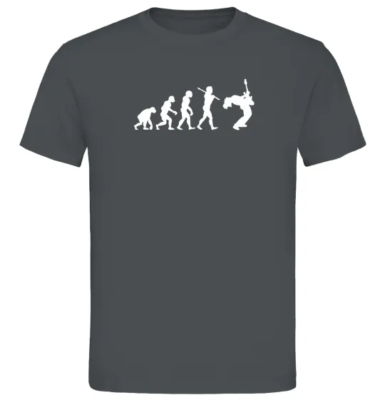 Чоловіча футболка Evolution Rock Графіт фото