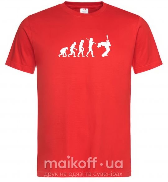 Мужская футболка Evolution Rock Красный фото