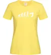 Женская футболка Evolution Rock Лимонный фото