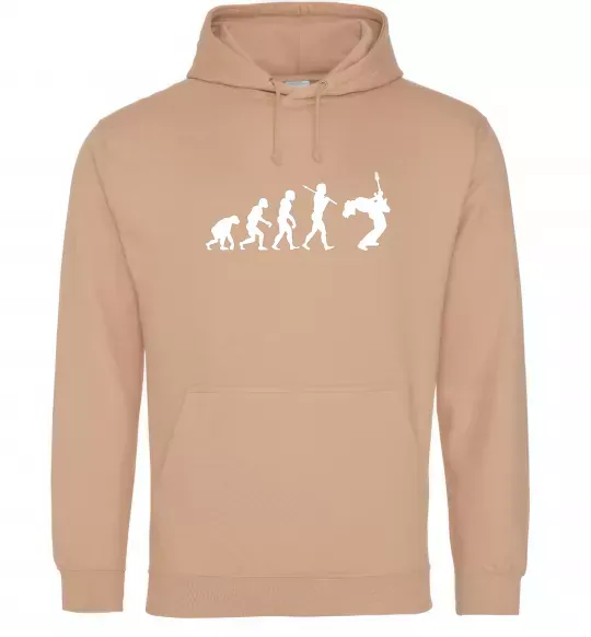 Чоловіча толстовка (худі) Evolution Rock Пісочний фото