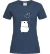 Жіноча футболка my bear Темно-синій фото