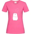 Жіноча футболка my bear Яскраво-рожевий фото