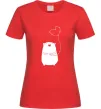 Жіноча футболка my bear Червоний фото