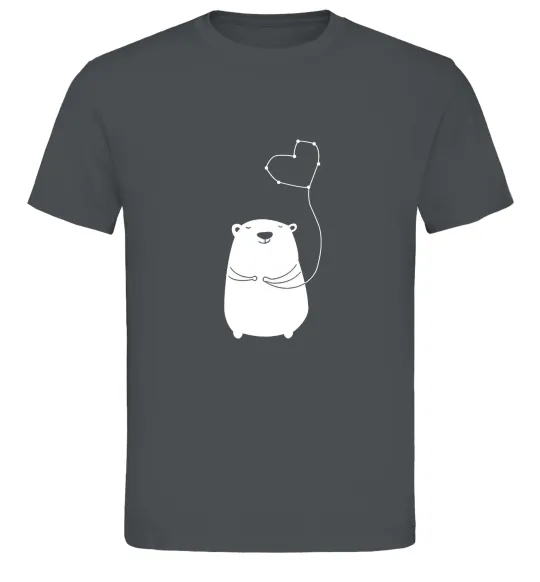 Мужская футболка my bear Графит фото