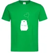 Мужская футболка my bear Зеленый фото