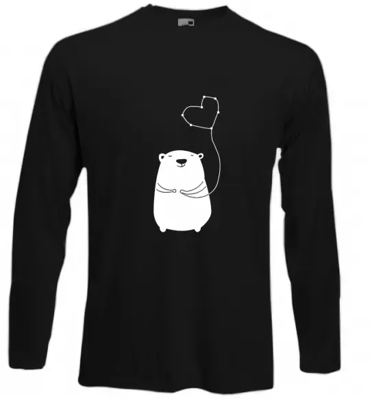 Лонгслив my bear Черный фото