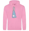 Чоловіча толстовка (худі) Rabbit Рожевий фото