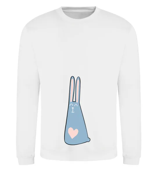 Світшот Rabbit Білий фото