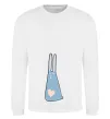 Світшот Rabbit Білий фото