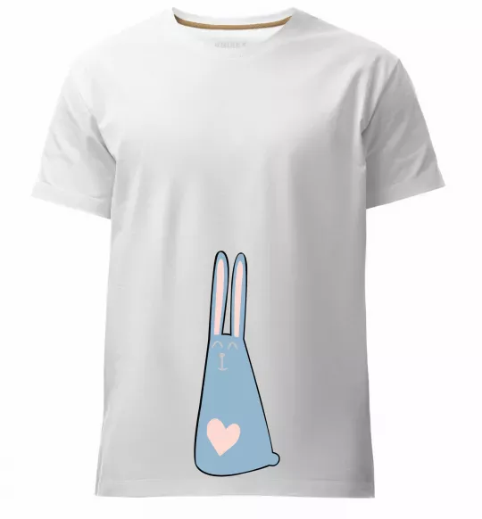 Чоловіча преміум футболка Rabbit Білий фото