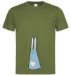 Чоловіча футболка Rabbit Оливковий фото