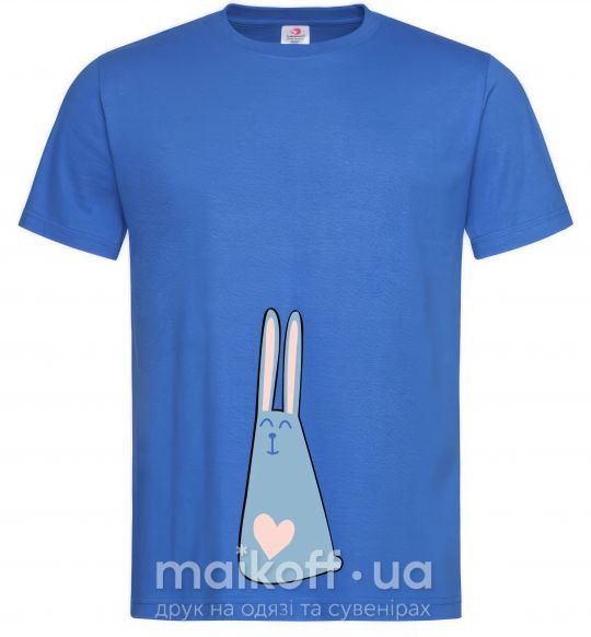 Мужская футболка Rabbit Ярко-синий фото