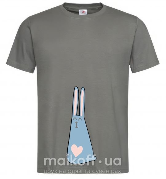 Чоловіча футболка Rabbit Графіт фото