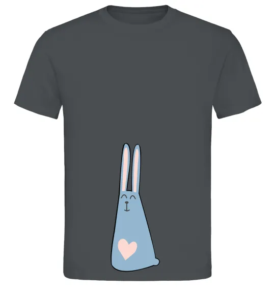 Чоловіча футболка Rabbit Графіт фото