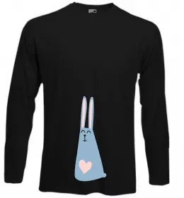 Лонгслив Rabbit Черный фото