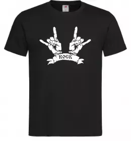 Чоловіча футболка Hard ROCK знак Чорний фото