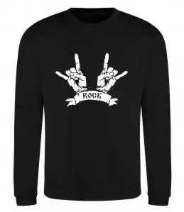 Свитшот Hard ROCK знак Черный фото