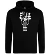 Чоловіча толстовка (худі) head guitar Чорний Чоловіча толстовка (худі) head guitar Чорний фото