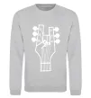 Свитшот head guitar Серый меланж фото