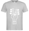 Мужская футболка head guitar Серый фото