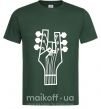 Мужская футболка head guitar Темно-зеленый фото