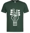 Мужская футболка head guitar Темно-зеленый фото