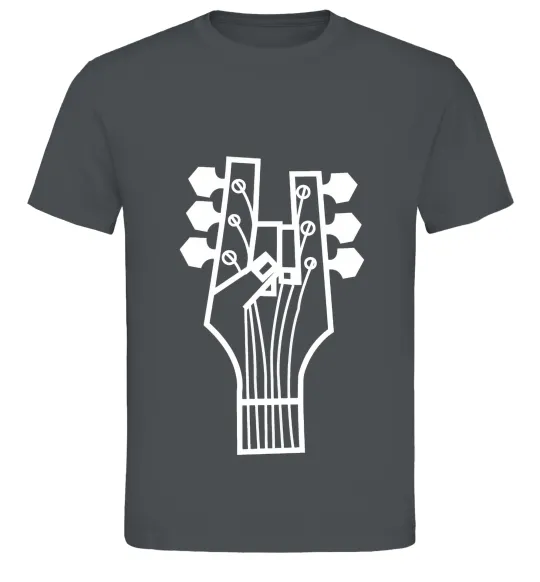 Мужская футболка head guitar Графит фото