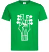 Мужская футболка head guitar Зеленый фото