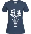Жіноча футболка head guitar Темно-синій фото
