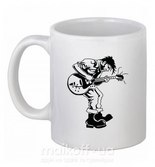 Чашка керамічна Rockman Білий фото