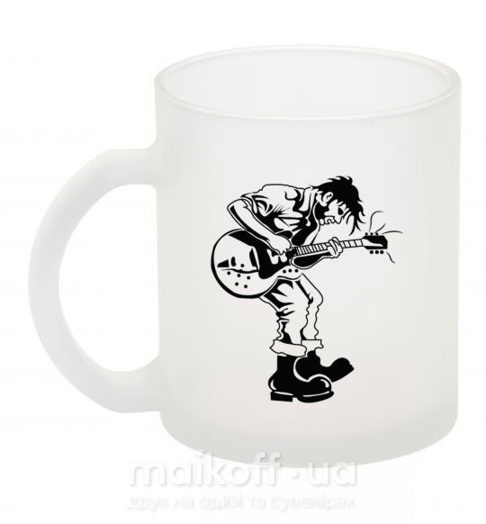 Чашка скляна Rockman Фроузен фото