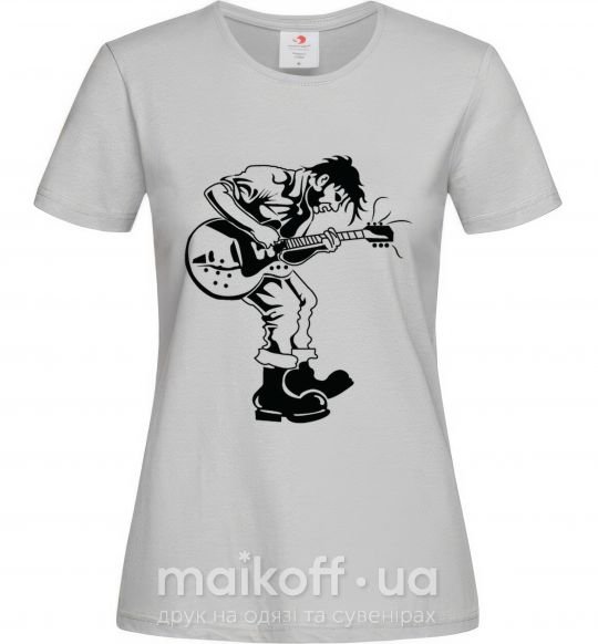 Жіноча футболка Rockman Сірий фото