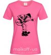 Жіноча футболка Rockman Яскраво-рожевий фото