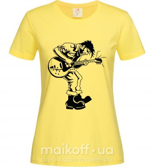 Женская футболка Rockman Лимонный фото