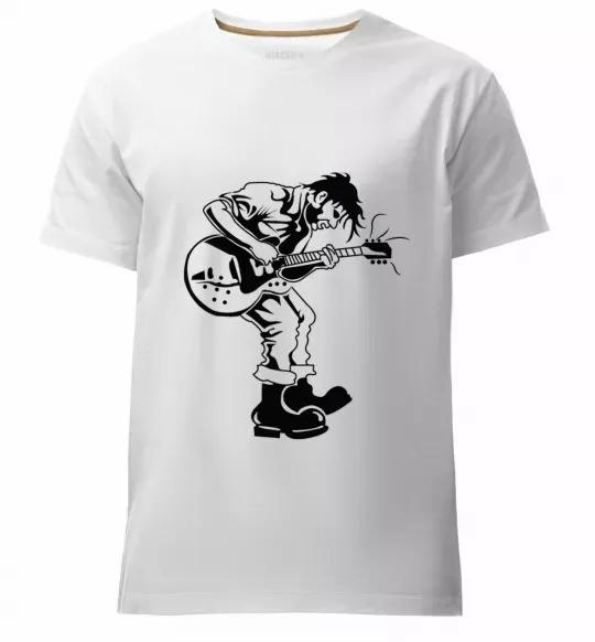 Чоловіча преміум футболка Rockman Білий фото