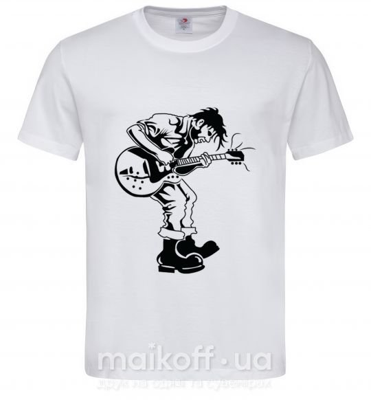Мужская футболка Rockman Белый фото