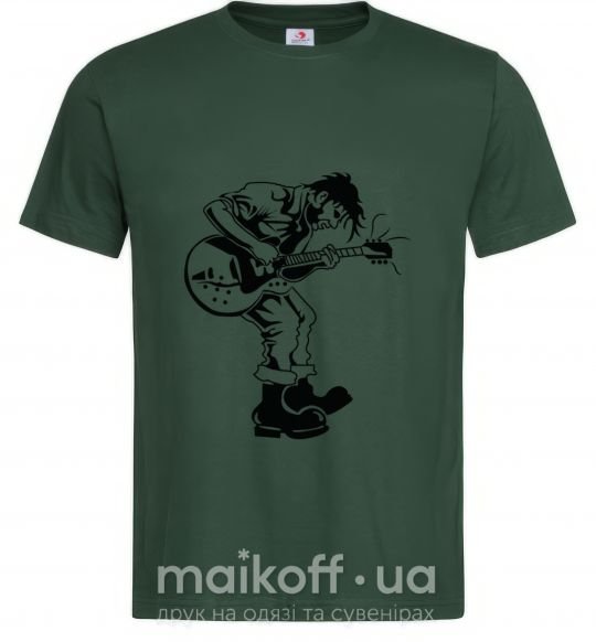 Мужская футболка Rockman Темно-зеленый фото
