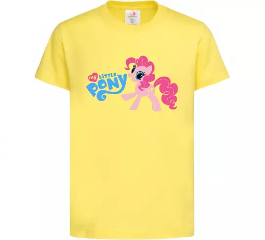 Детская футболка My little pony pink Лимонный фото