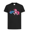 Детская футболка My little pony pink Черный фото