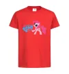 Детская футболка My little pony pink Красный фото