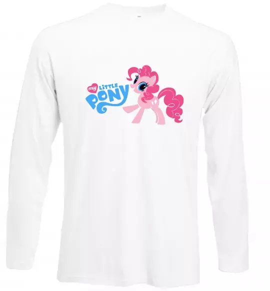 Лонгслив My little pony pink Белый фото