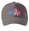 Кепка My little pony pink Сірий фото